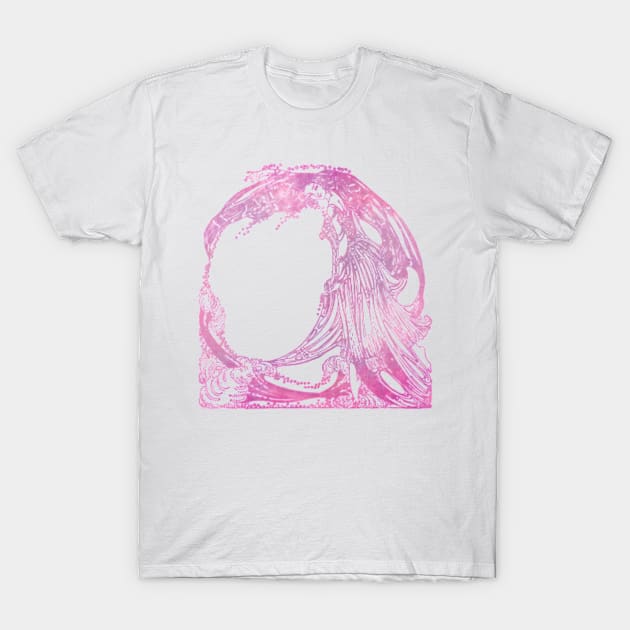 Bird Dancer In Pink T-Shirt by SaintReclusia